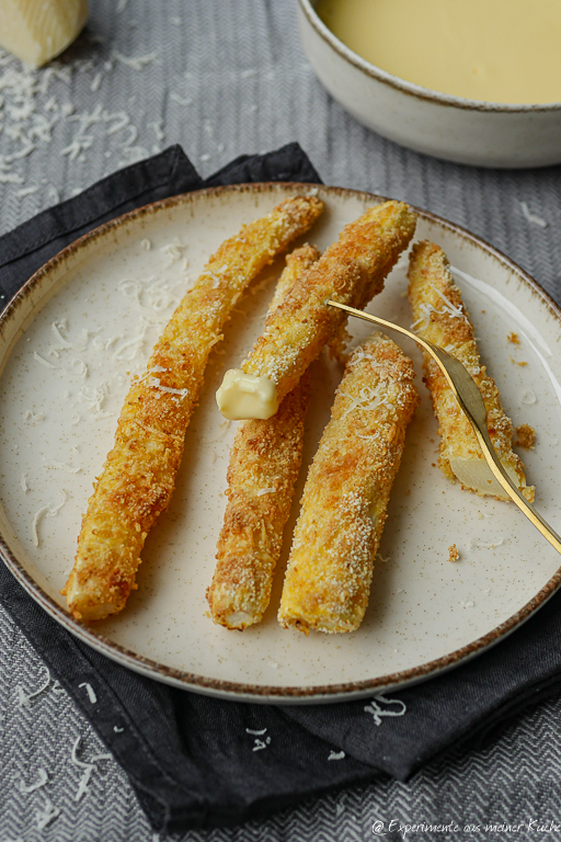 Panierter Spargel aus der Heissluftfritteuse