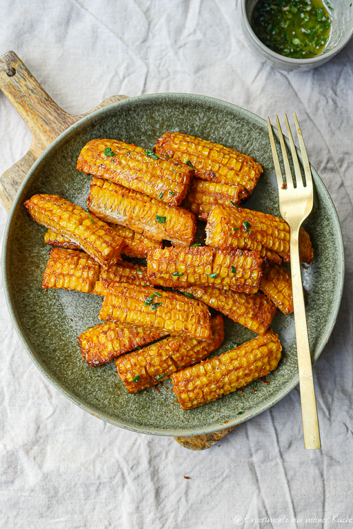 Corn Ribs – Maiskolben aus dem Airfryer