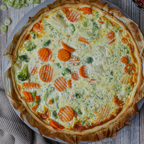 Gemüse Quiche