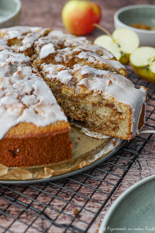 Zimtschnecken Apfelkuchen