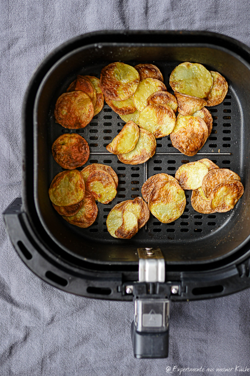 Kartoffelchips Heissluftfritteuse