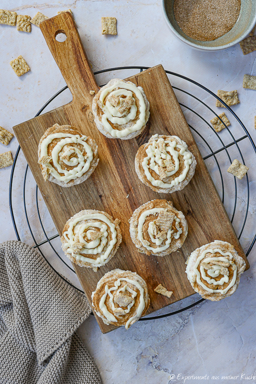 Zimtschnecken Cheesecake Muffins