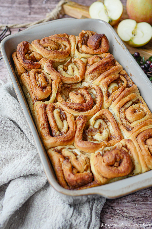 Apfel Zimtschnecken Rezept