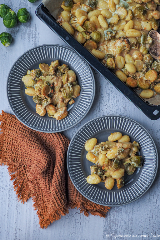 Gnocchi mit Rosenkohl und Brokkoli