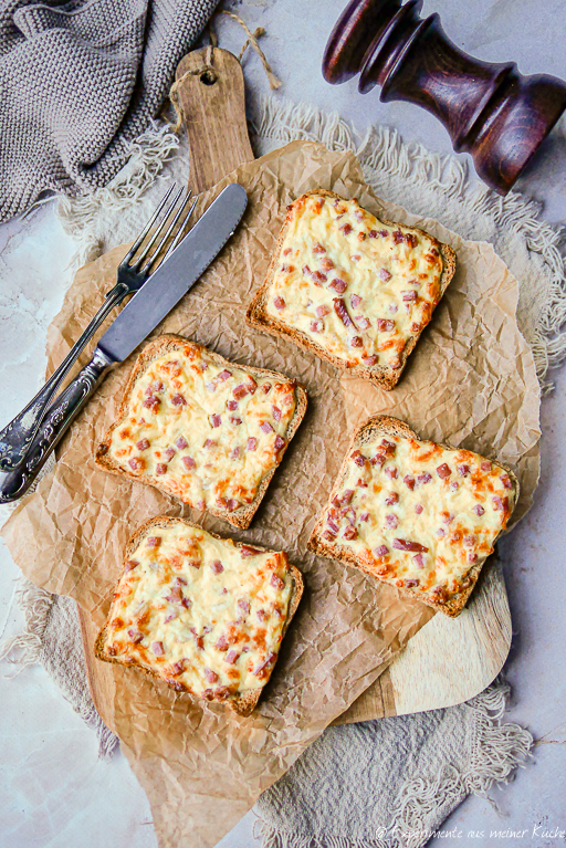 Flammkuchen Toast – Blitzschnelles Rezept