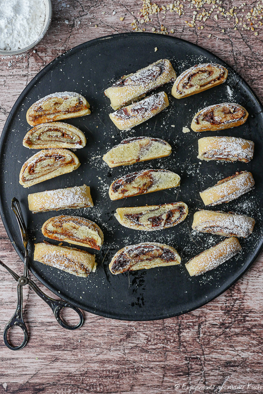 Gefüllte Plätzchen mit Nutella Rezept