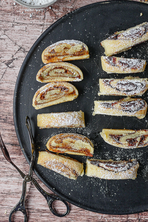 Gefüllte Plätzchen mit Nutella