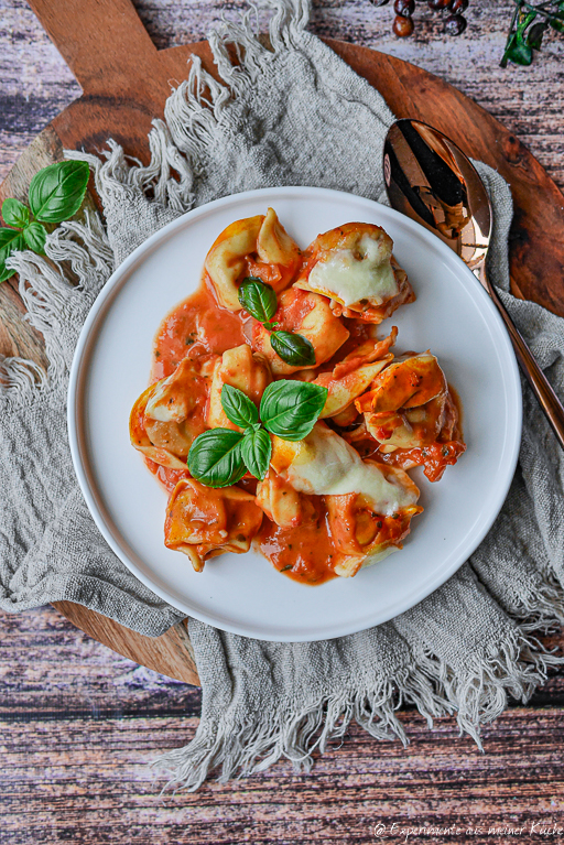 Tortellini al Forno Rezept