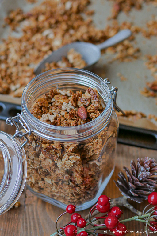 Weihnachtsgranola selber machen