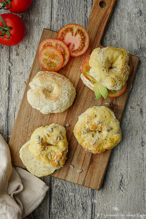 Bagel aus dem Airfryer: Schnell und kalorienarm