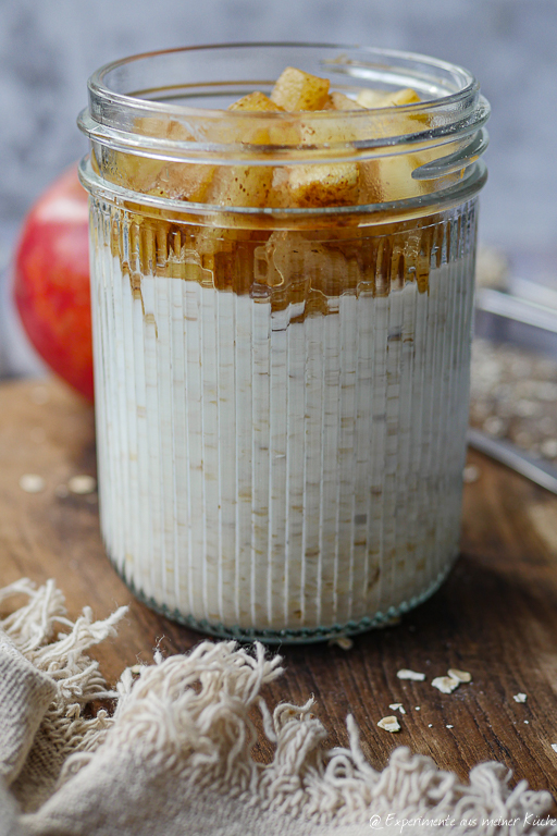 Bratapfel Overnight Oats