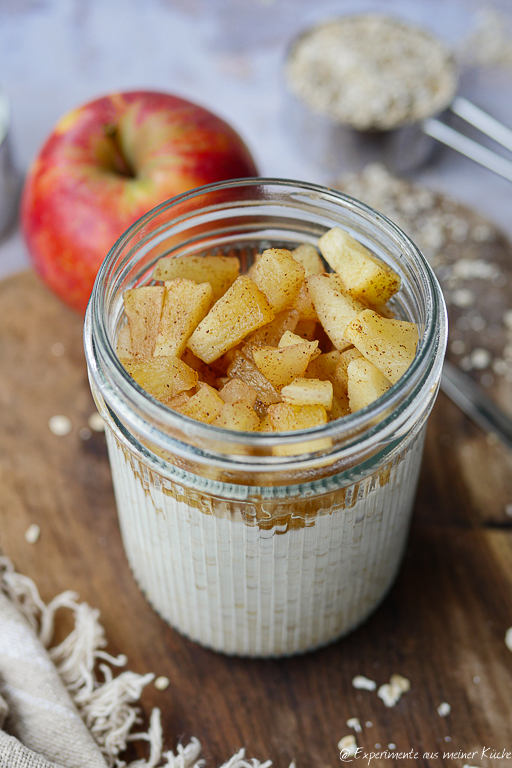 Overnight Oats mit Apfel – Bratapfel ONO