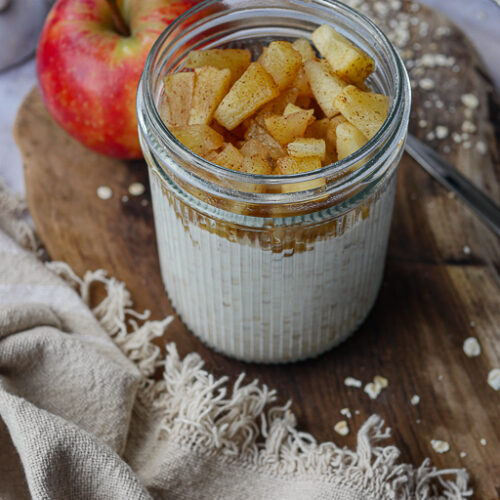 Overnight Oats mit Apfel