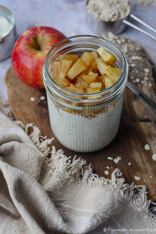 Overnight Oats mit Apfel