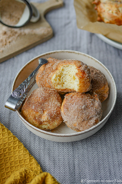 Quarkbällchen Heißluftfritteuse