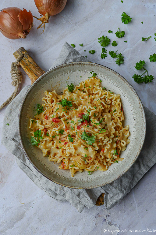 Zwiebel Pasta Rezept