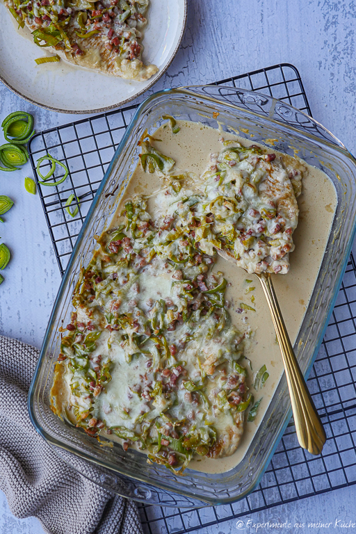 Überbackene Schnitzel aus dem Ofen