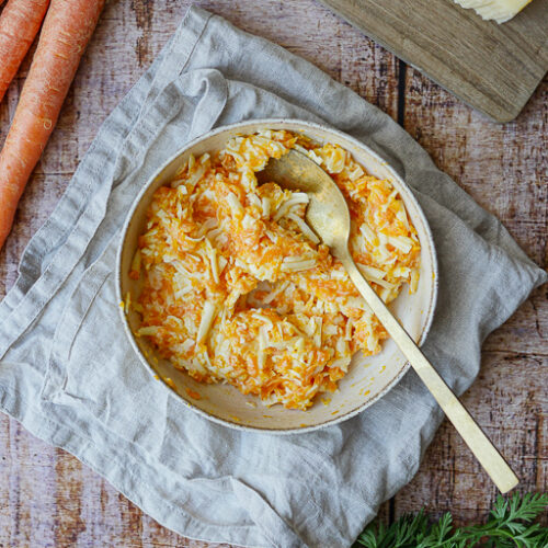 Karottenaufstrich mit Käse