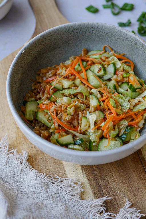 Crispy Reis Salat