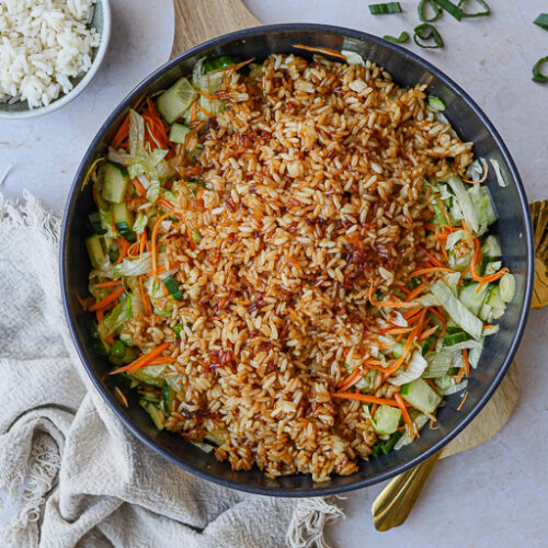 Crispy Rice Salad