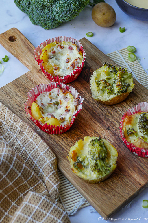Flammkuchen Kartoffel Muffins