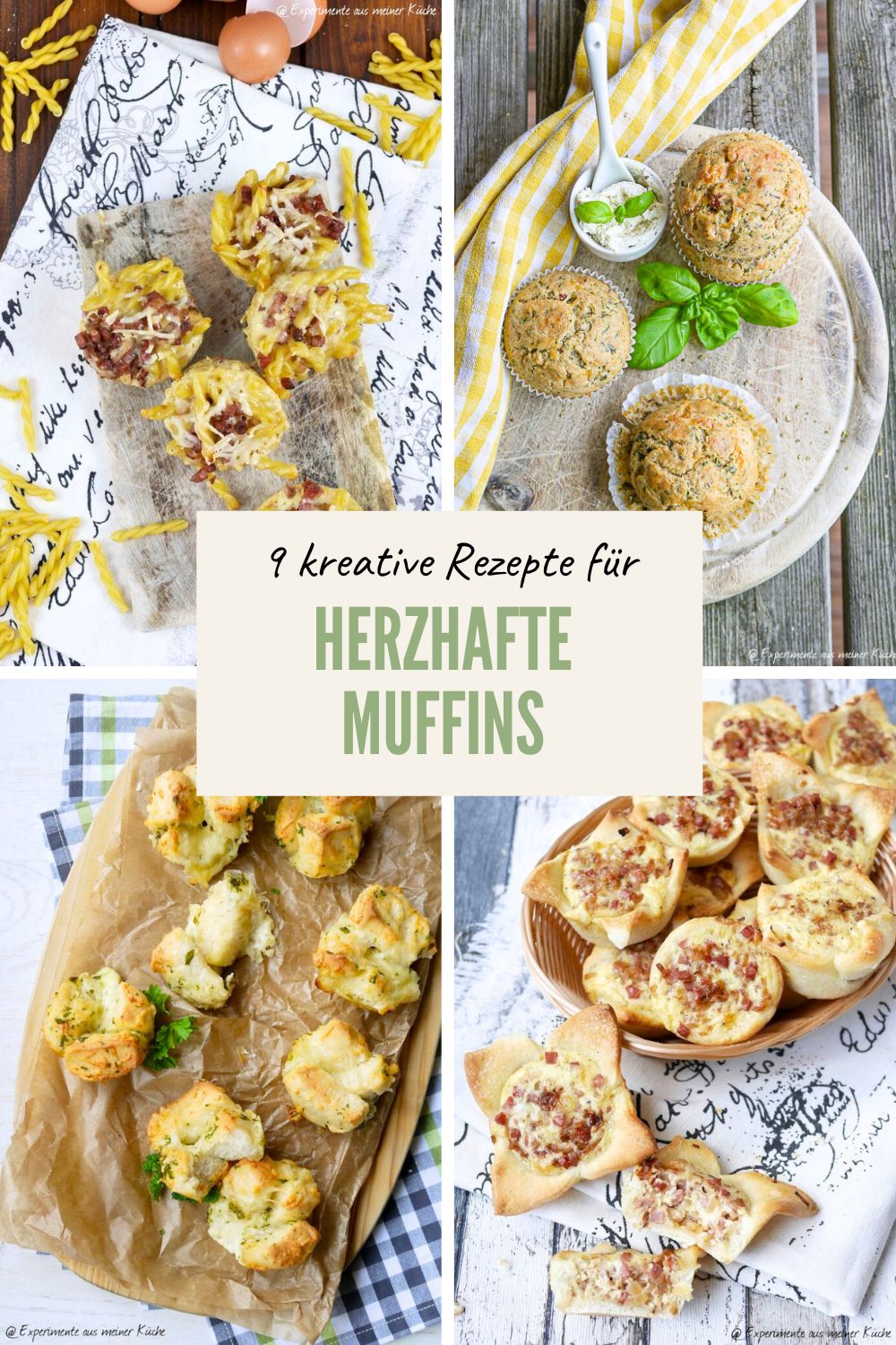 Herzhafte Muffins – 10 einfache Rezepte, die auch kalt schmecken