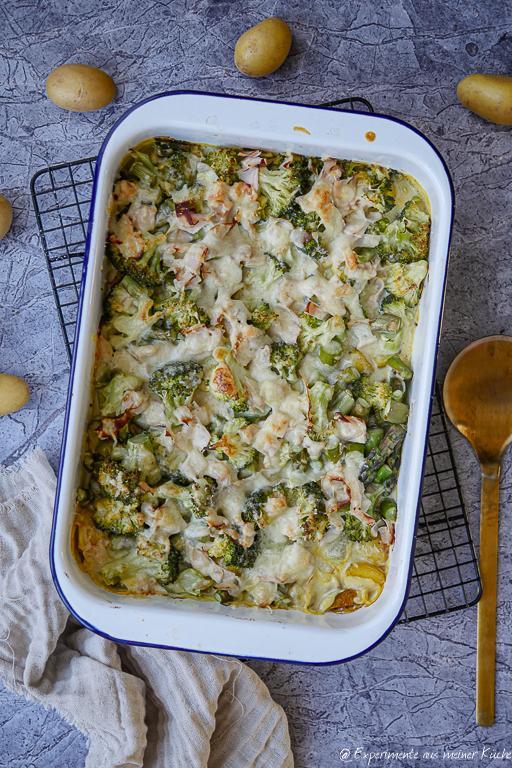 Kartoffel Spargel Auflauf