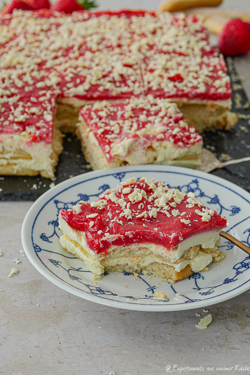 Spaghetti Eis Kuchen Rezept