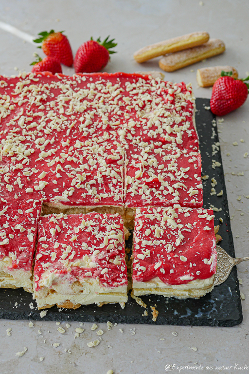 Spaghettieis Kuchen