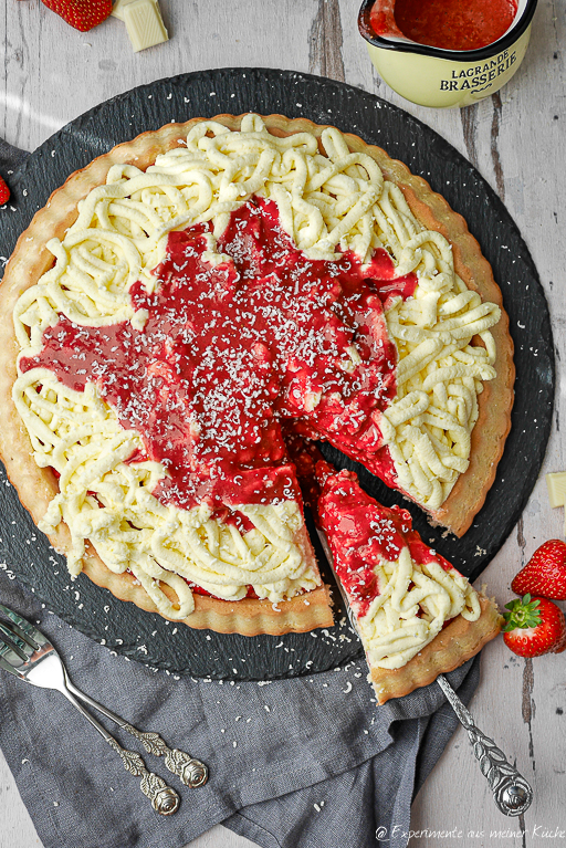 Spaghettieis-Torte