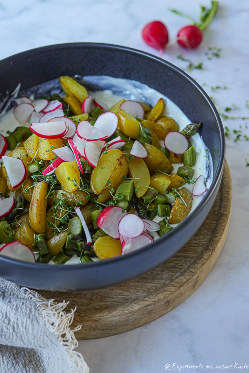 Spargel Kartoffel Salat