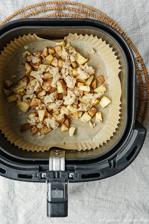 Apfel Crumble Airfryer