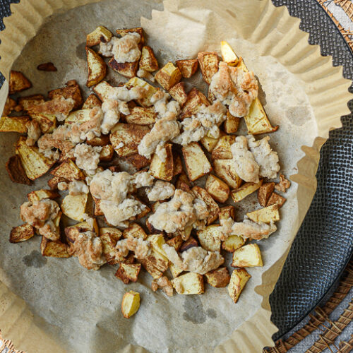 Crumble aus der Heißluftfritteuse