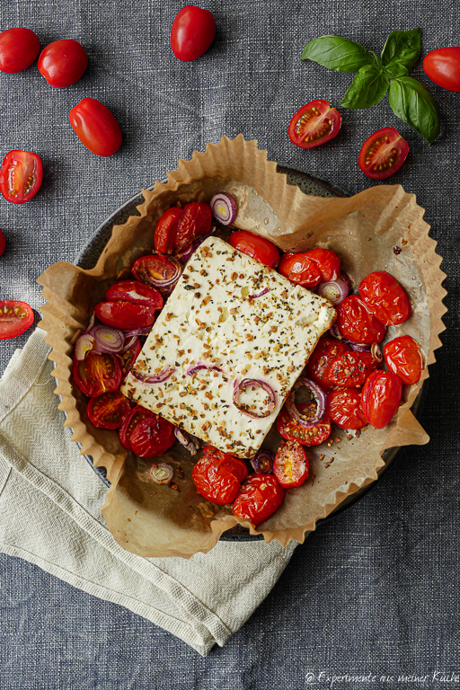 Feta mit Tomaten