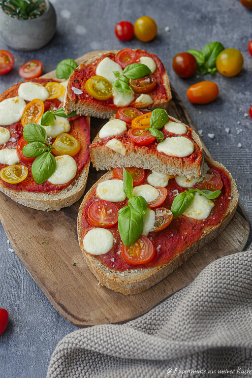 Tomate Mozzarella Brot Airfryer