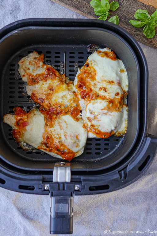 Tomate Mozzarella Schnitzel Airfryer