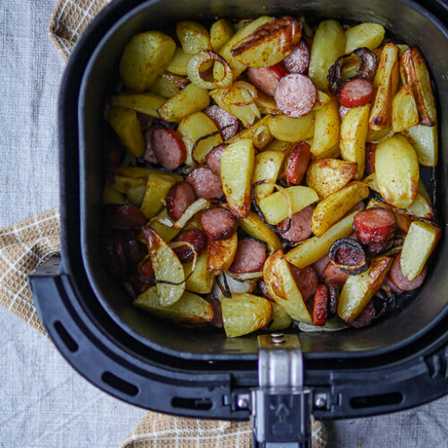 Würstchen aus dem Airfryer