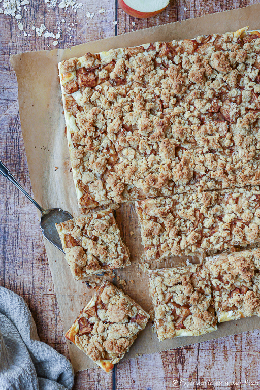 Apfel-Käsekuchen Rezept