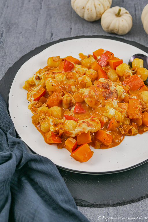 Auflauf mit Kürbis
