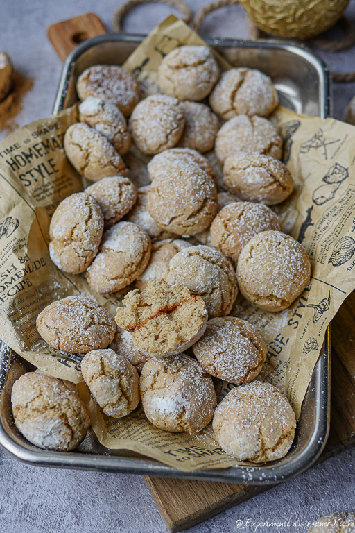 Crinkle Cookies mit Zimt