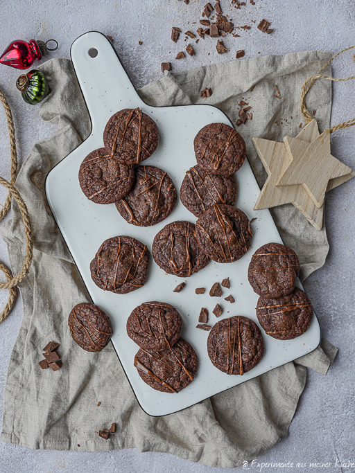 Fluffige Schoko Plätzchen