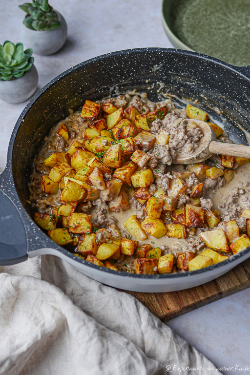 Kartoffel-Hack-Pfanne