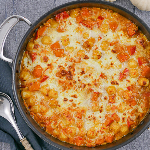 Kürbis-Gnocchi-Auflauf