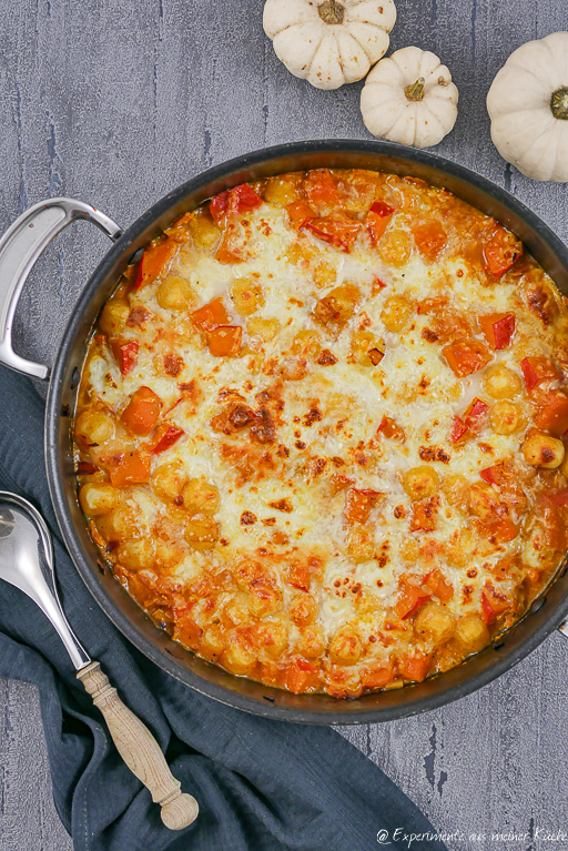 Kürbis-Gnocchi-Auflauf