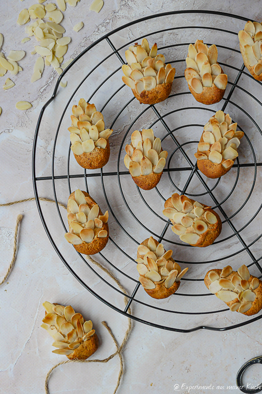 Marzipan Tannenzapfen Plätzchen