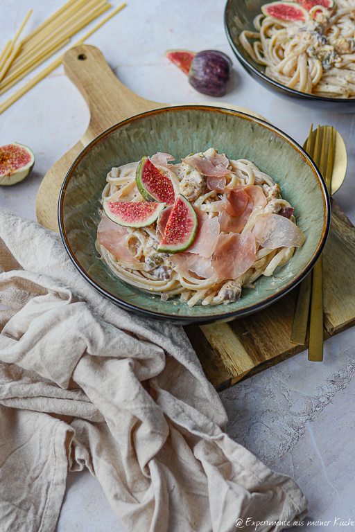 Pasta mit frischen Feigen