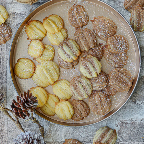 Spritzgebäck mit Spritzbeutel