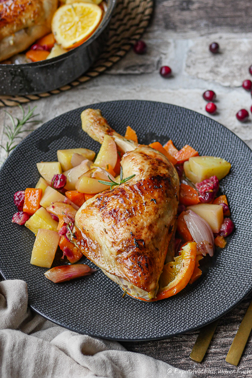 Weihnachtshähnchenschenkel