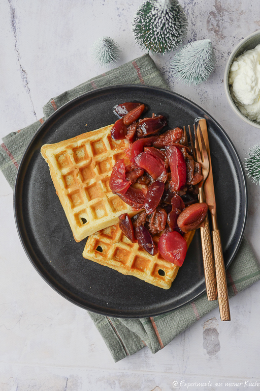 Weihnachtswaffeln