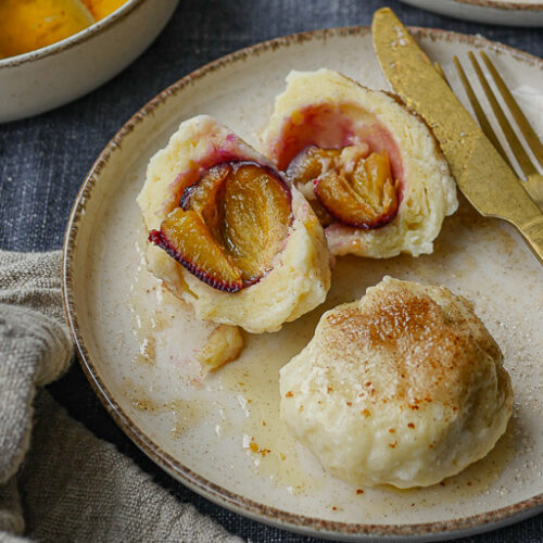 Zwetschgenknödel Rezept mit Quark